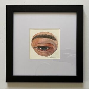 Original Watercolor Painting of a human eye by me (Shannon Perrie/Perrie…